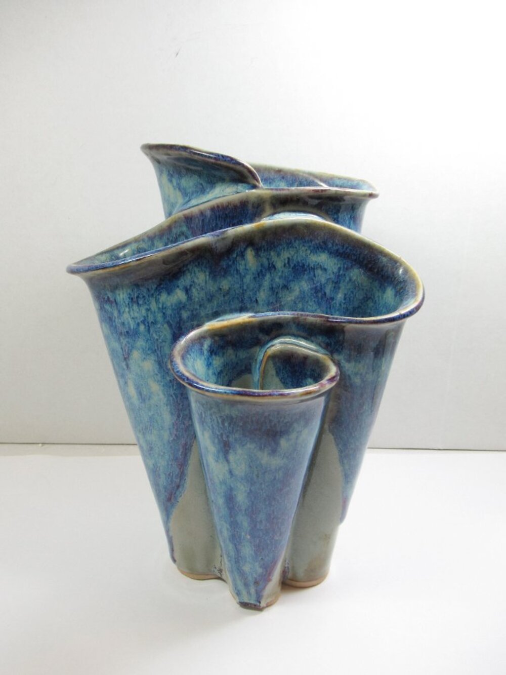 Bay Quadruple slot Pottery Vase